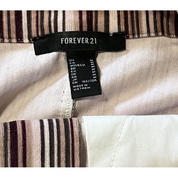 Y2K Miniskirt Nastygal/Forever 21 Lot Of 2 Small Medium Blue Pink Solid Stripes - Picture 9 of 12